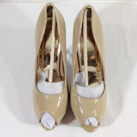 Shoes of Soul-Final Price- Platform Stiletto Camel Platforms Sz  10 - Picture 5 of 9